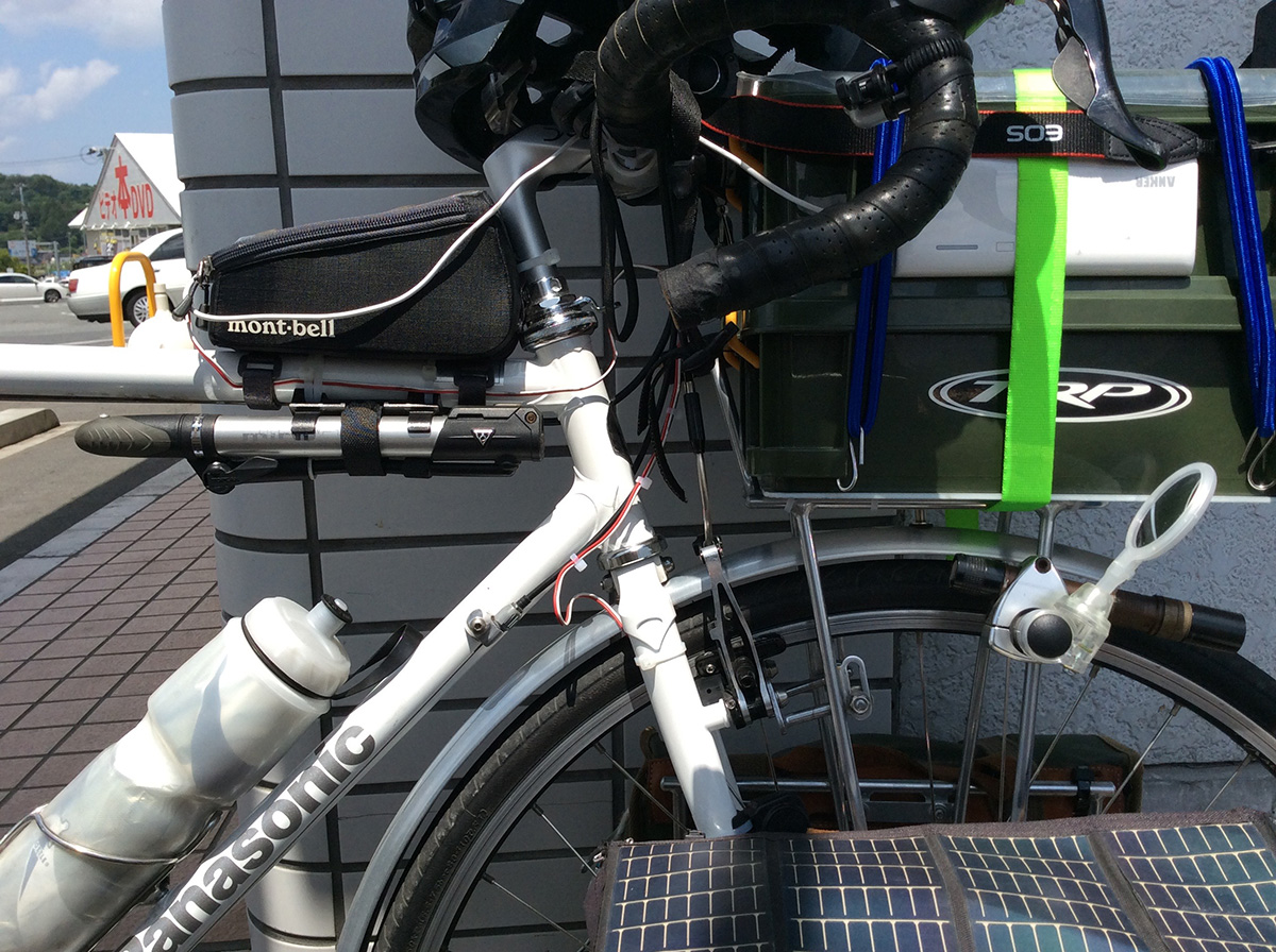 ハブダイナモからモバイルバッテリーに充電 | 自転車と旅